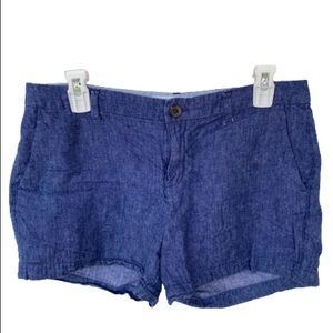 Old Navy Blue Every Day Linen Shorts